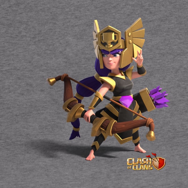 Archer Queen Warrior - Clash of Clans by RW Designs